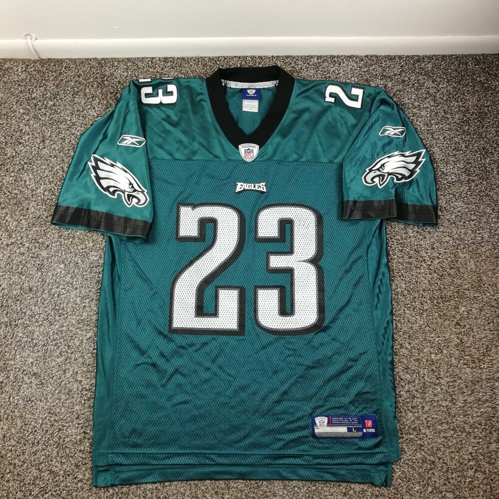 Philadelphia Eagles Dominique Rodgers Cromartie Jersey Reebok Green Mens Large